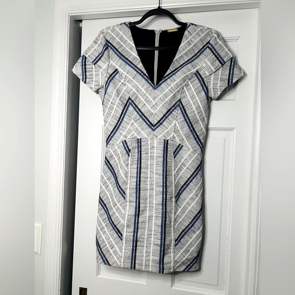 REBECCA MINKOFF • STRIPED PATTERN DRESS - Picture 5 of 9